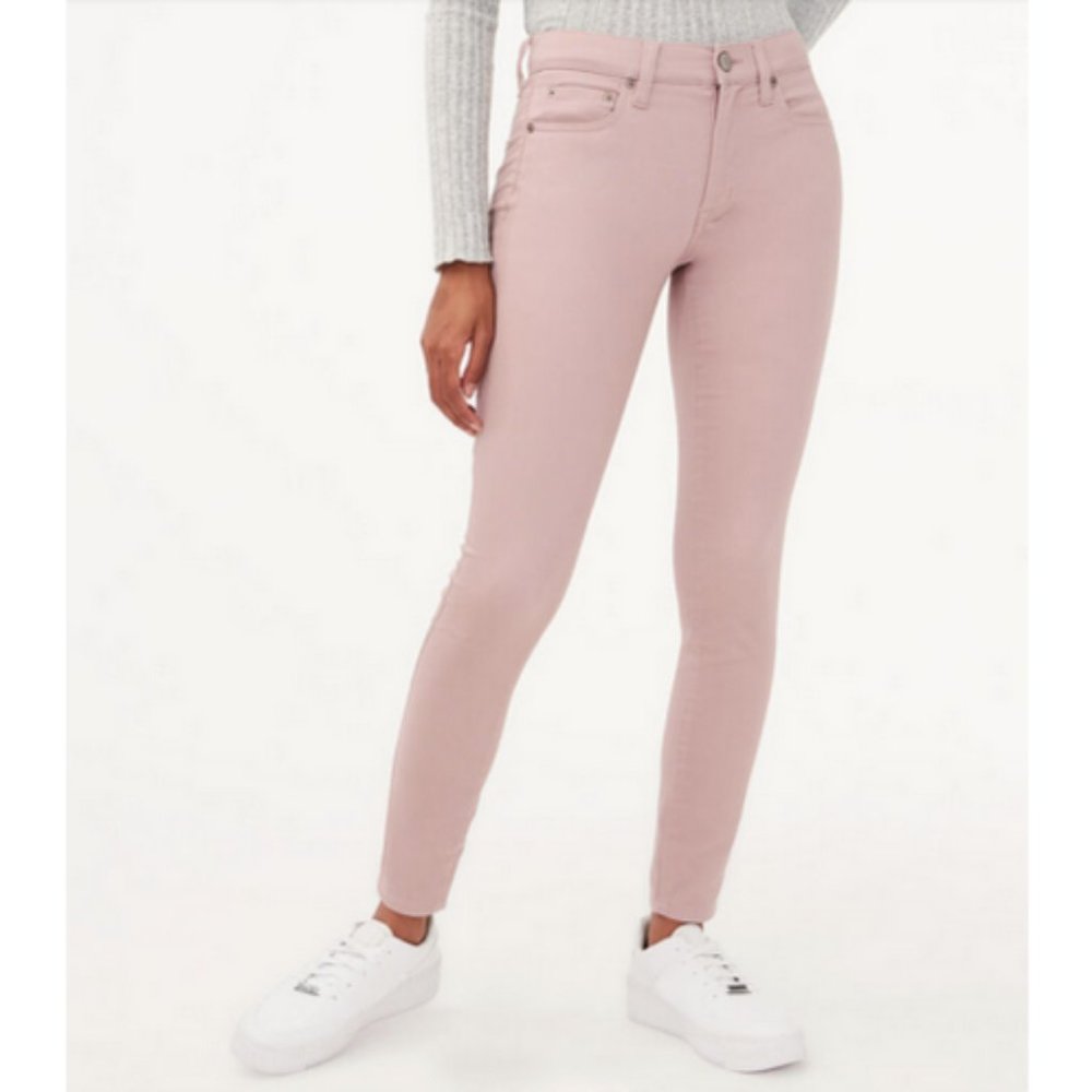 Aeropostale High Waisted Jeggings Pale Blush Pink